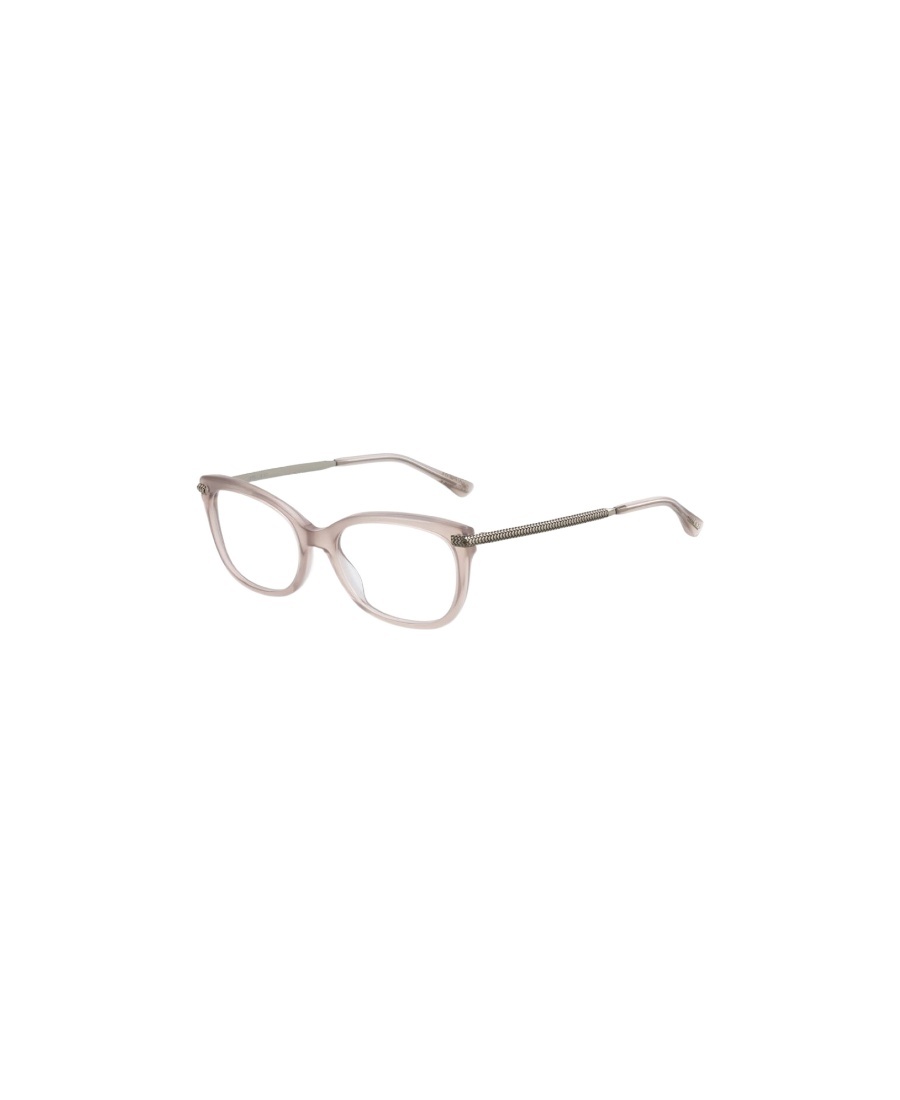 Jimmy Choo Eyewear Rectangular Frame Glasses In Nude