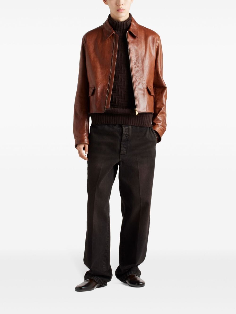 Prada Straight-leg Basic Jeans In Black