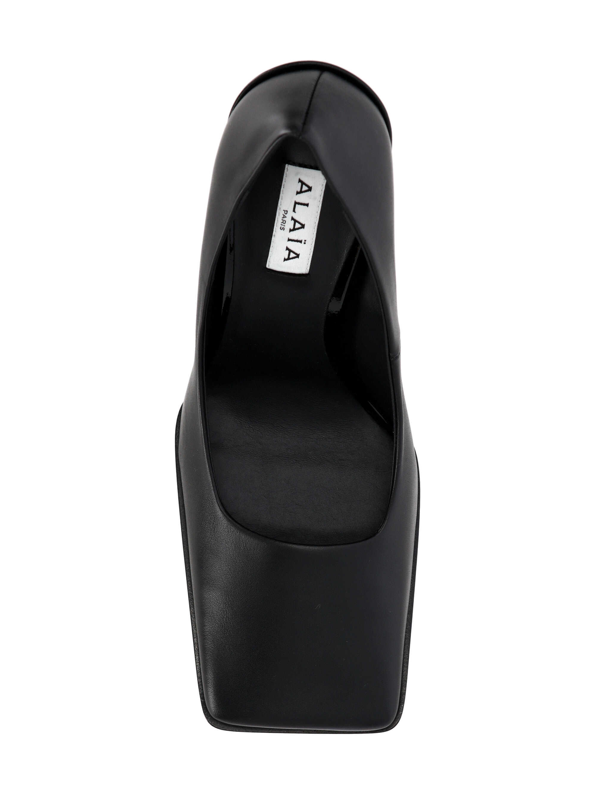 Alaïa Square-toed High Heels In Black