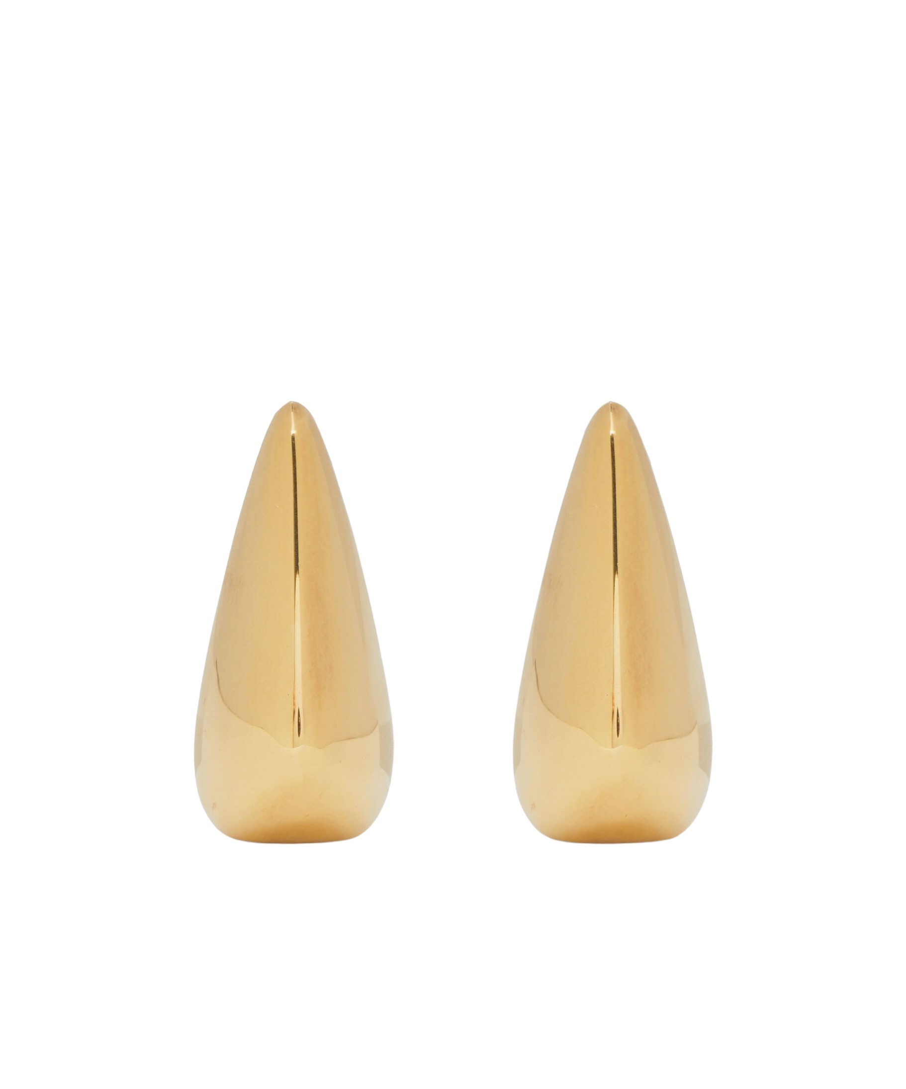 Alexander Mcqueen Thorn Claw Earrings In Yellow