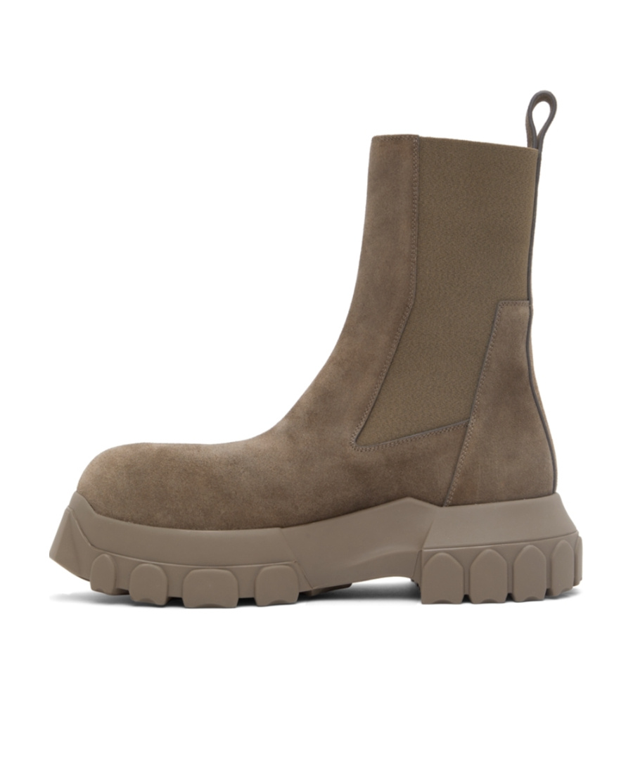 Rick Owens Stroble Beatle Bozo Tractor In Dust Grey In Brown