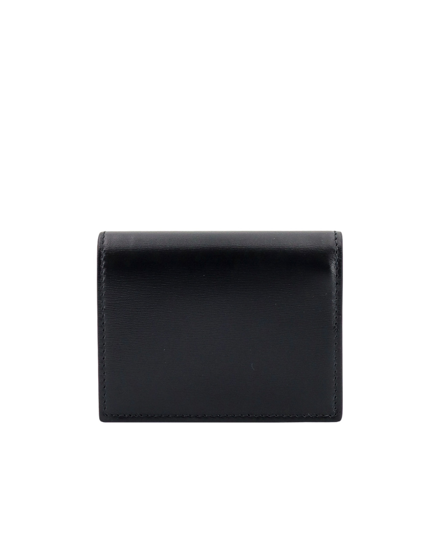 Ferragamo Compact Wallet Gancini In Black