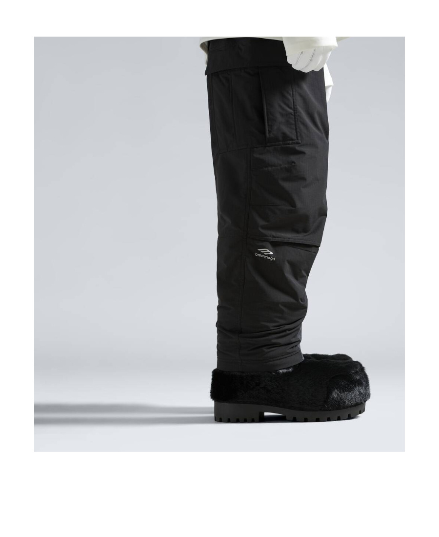 BALENCIAGA MEN'S SKIWEAR - ALASKA LOW BOOT IN BLACK