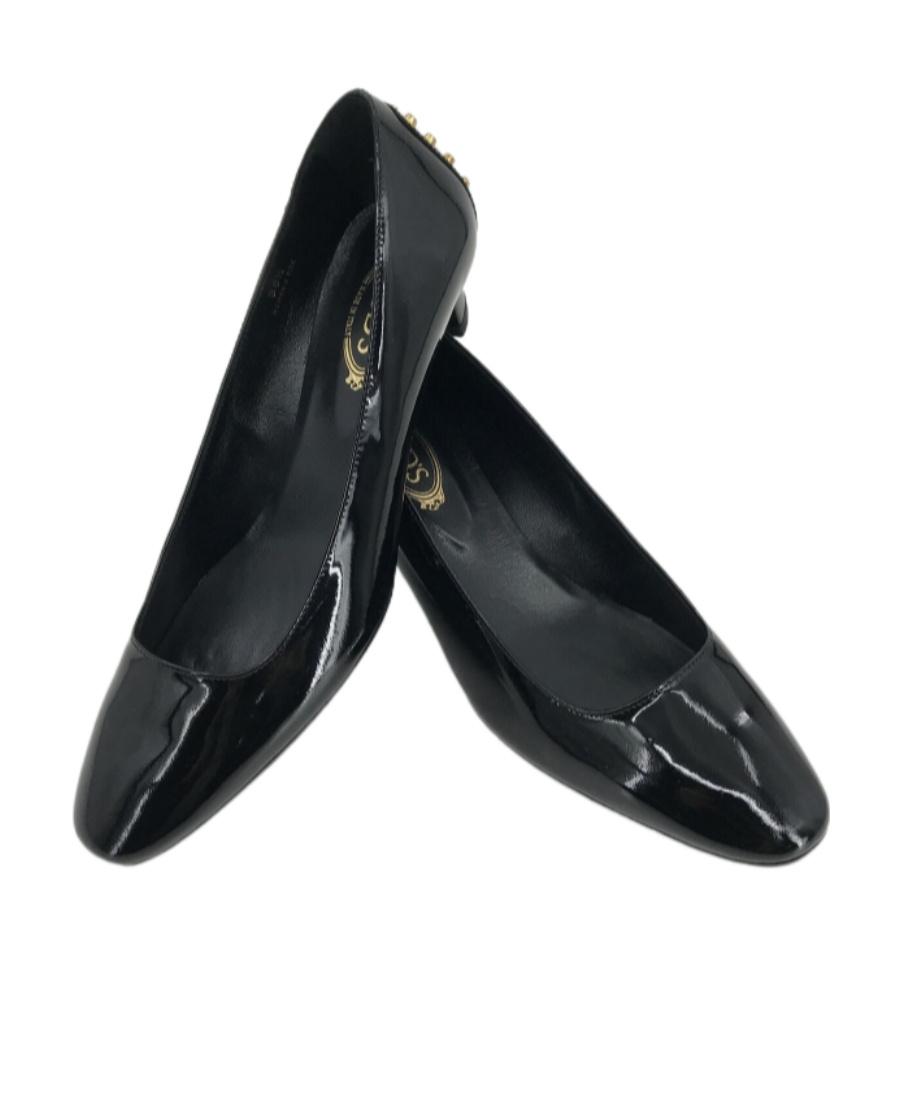 Tod's Logo Details Heels In Black