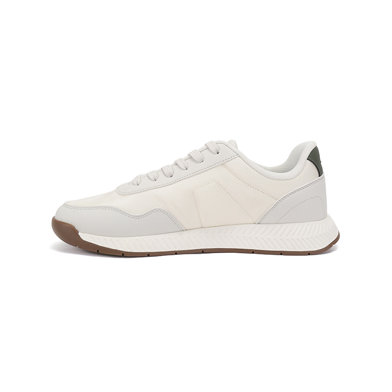 Hugo Boss Lace Up Sneakers In White