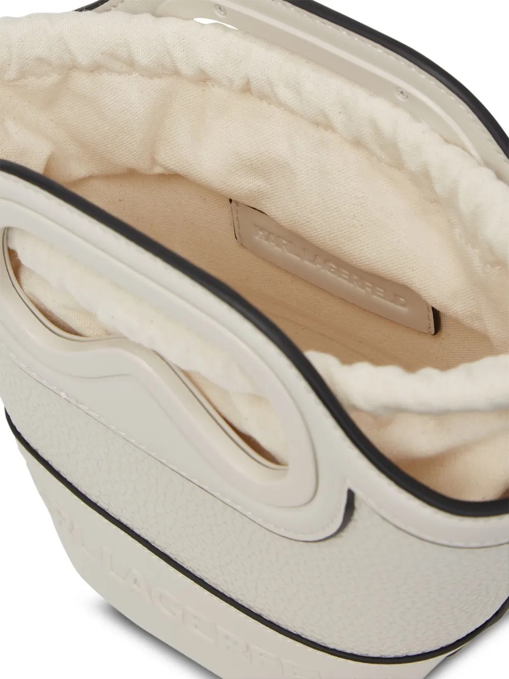 Karl Lagerfeld Mini K/aviator Bag In Nude