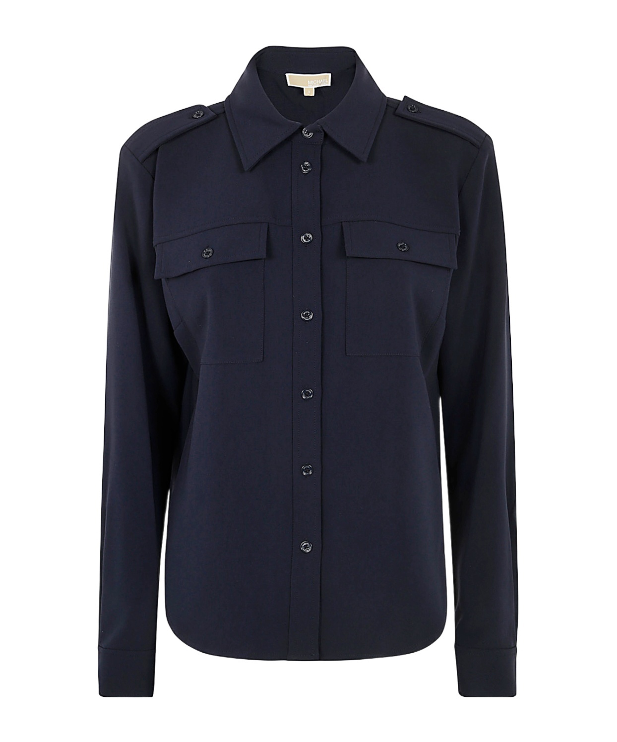 MICHAEL MICHAEL KORS MICHAEL MICHAEL KORS CREPE UTILITY SHIRT 