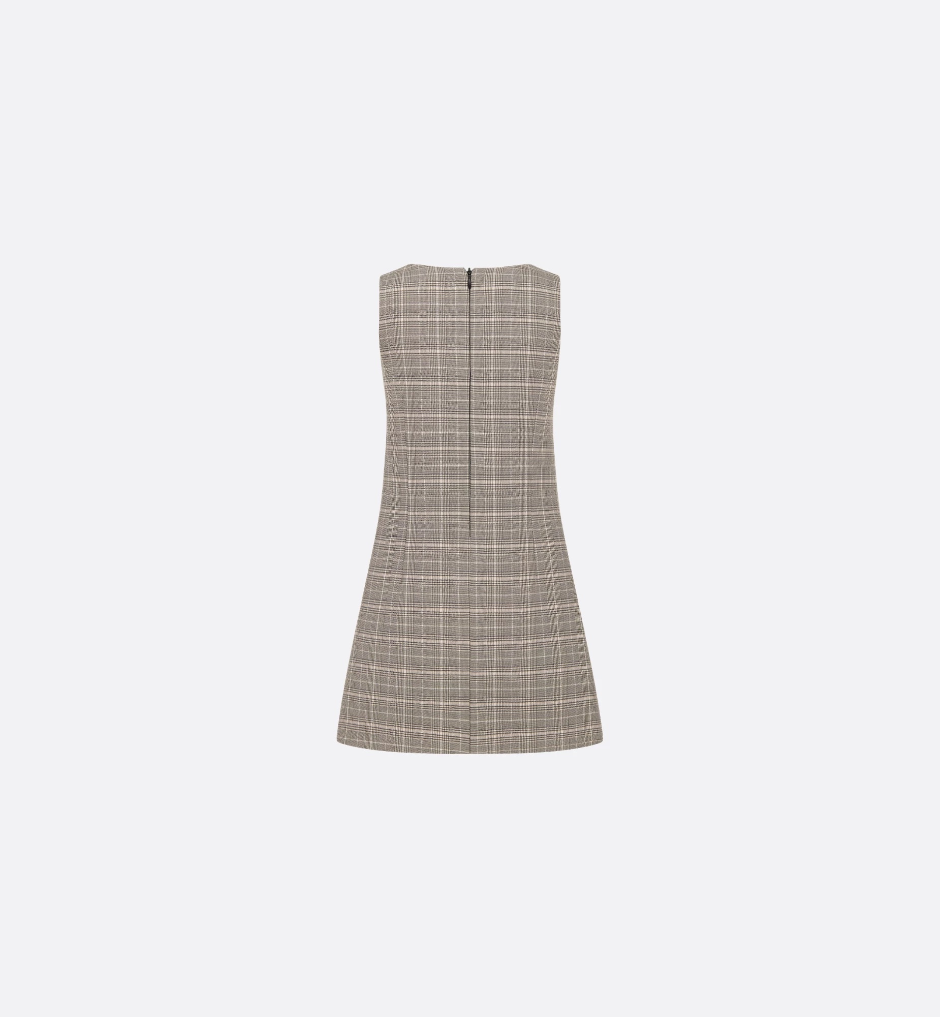 Dior A Line Dress In Gray