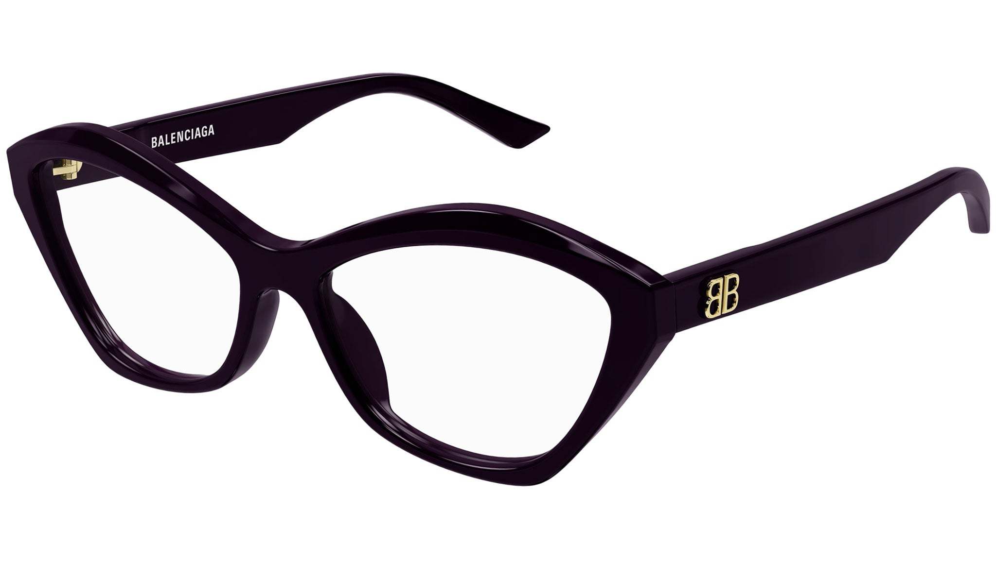 Balenciaga Eyeglasses Bb0342o In Black