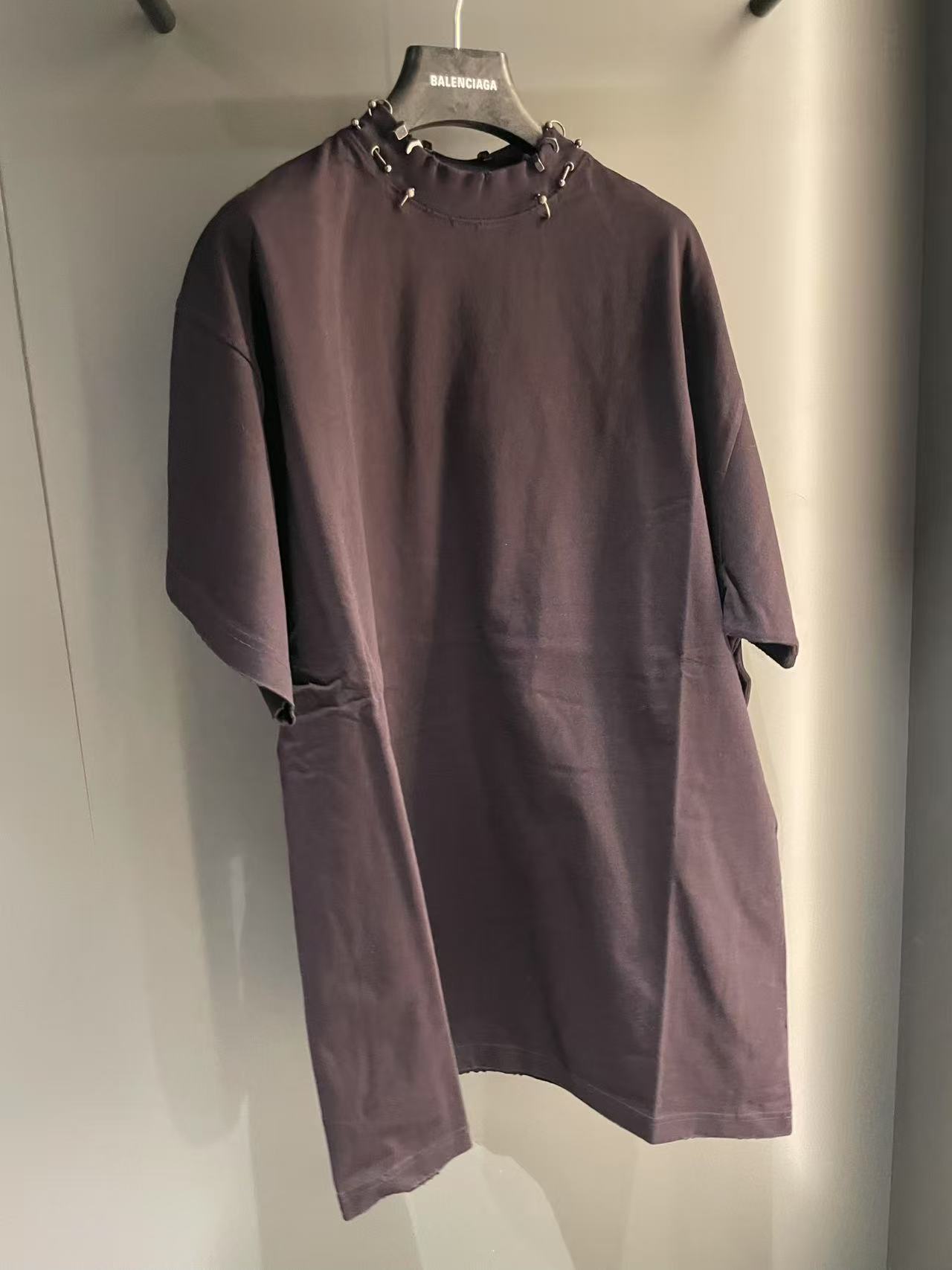 Balenciaga Pierced Oversized T-shirt
