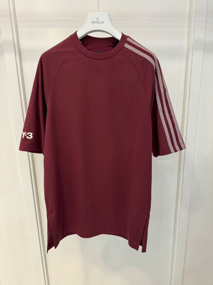 Y-3 3-stripes T-shirt In Red