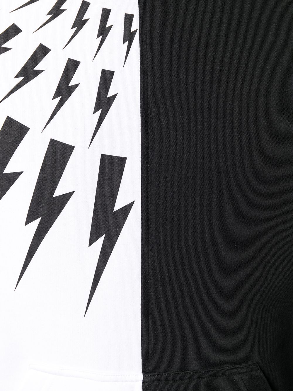 Neil Barrett Color Matching Sweater In Black