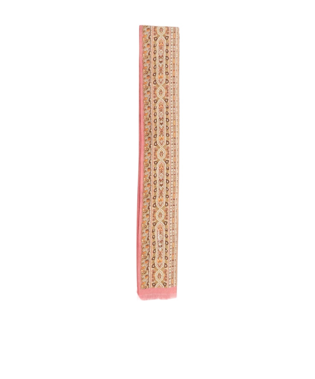 Valentino Graphic Patterned Scarf In Nude
