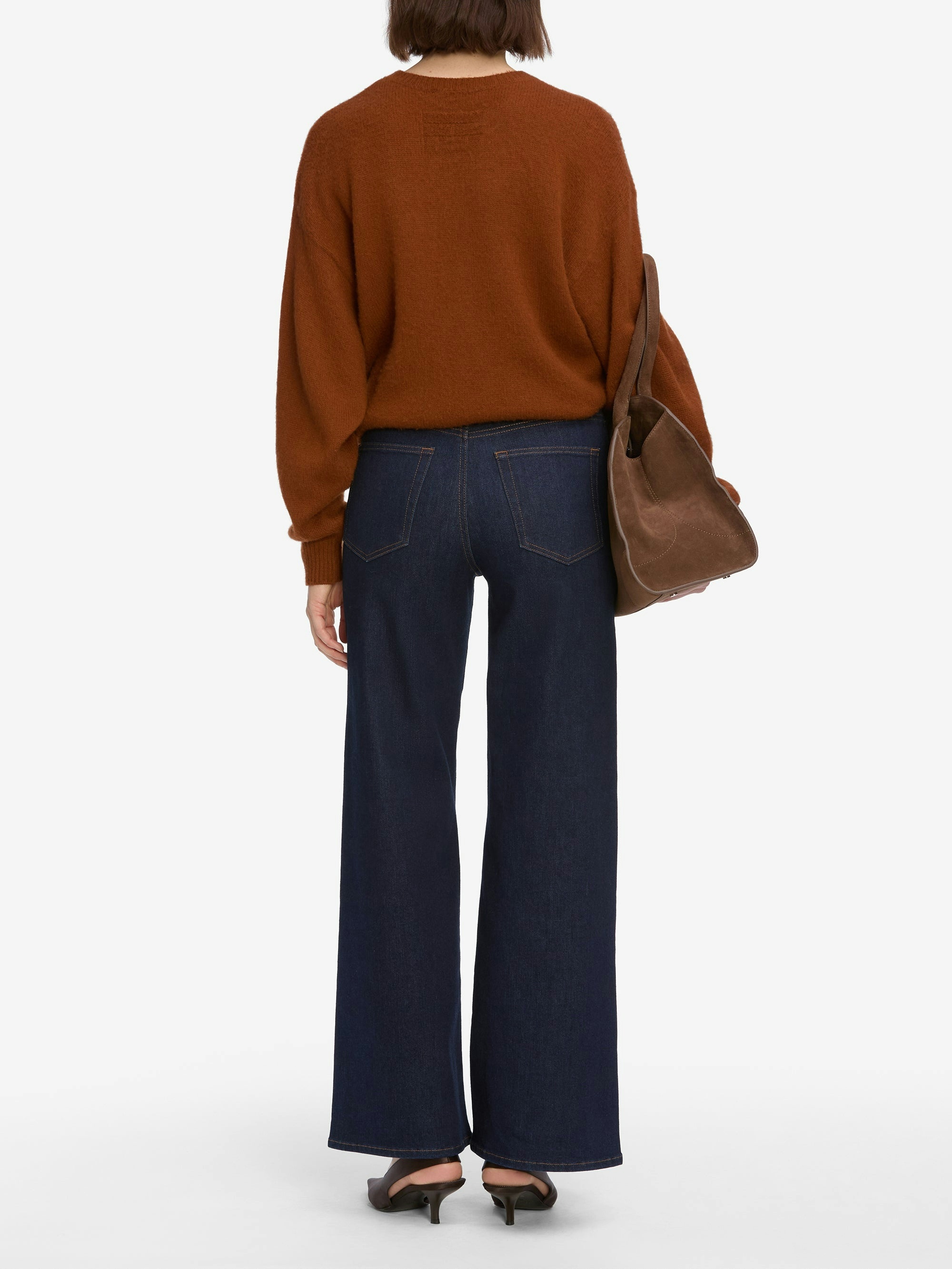 Frame Five-pocket Denim Jeans In Blue