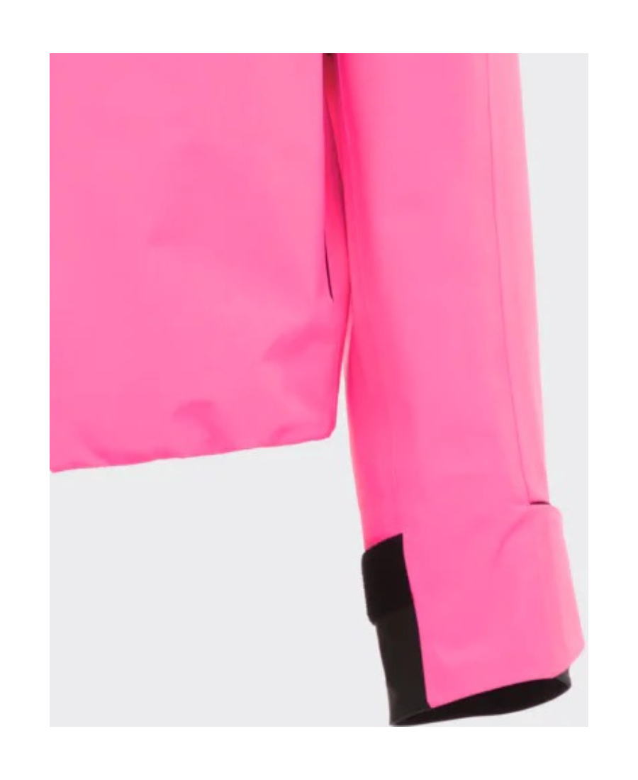 Prada Linea Rossa Technical Hooded Jacket In Pink
