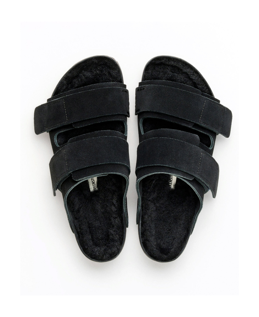 Birkenstock X Tekla Uji Sandals In Black