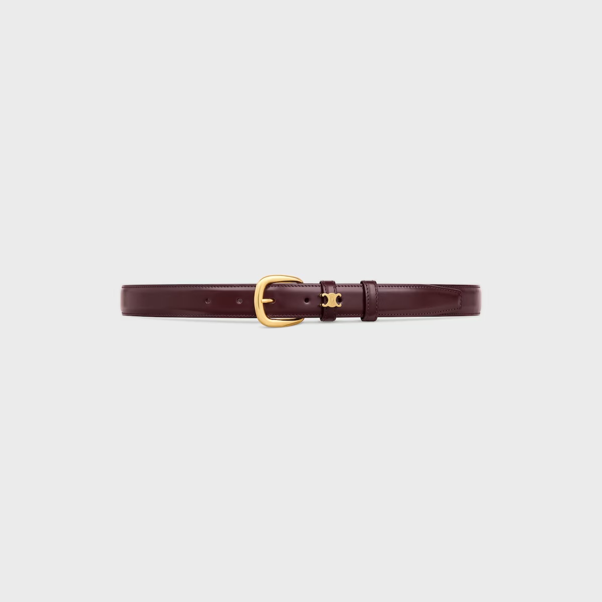 Celine Medium 25mm Vivienne Belt In Taurillon Leather