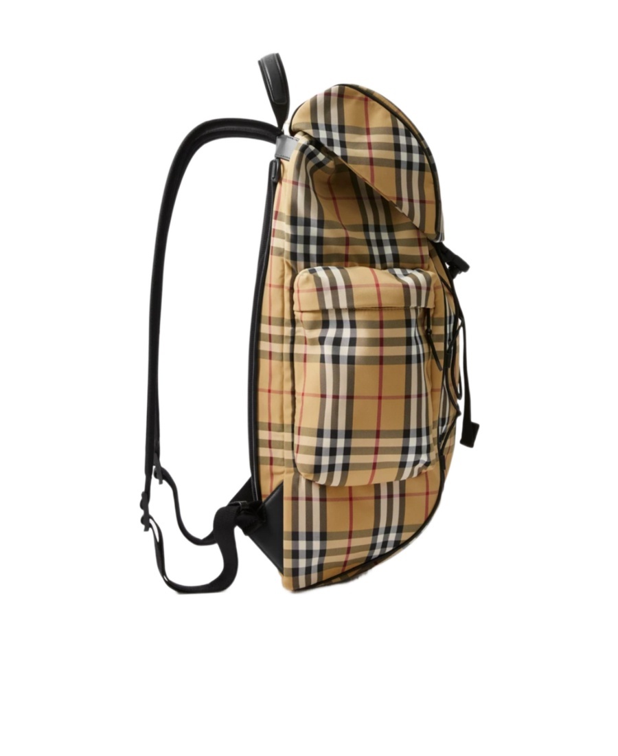 BURBERRY BURBERRY MURRAY ARCHIVE CHECK DRAWSTRING FASTEN BACKPACK