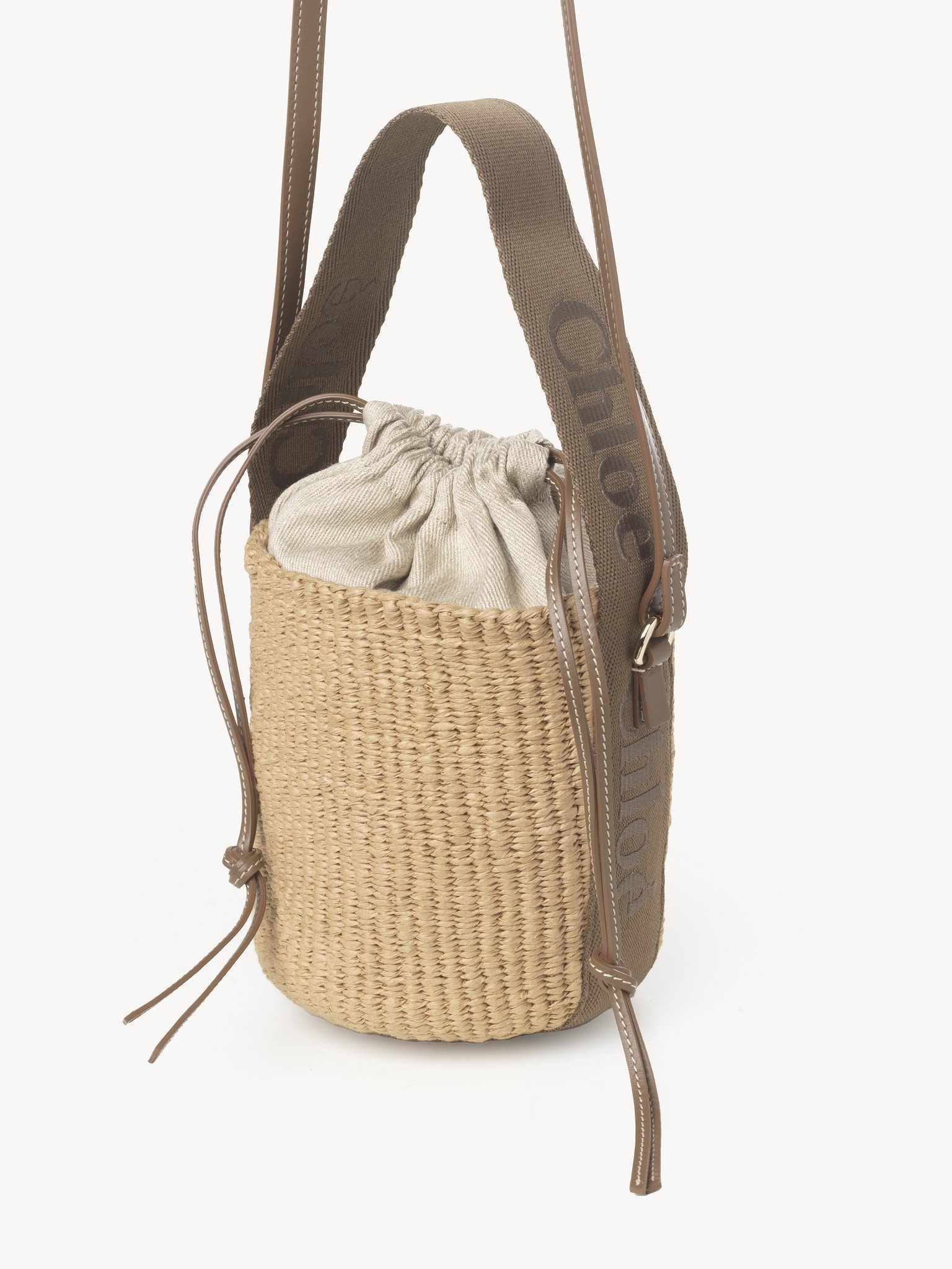 Chloé Sense Bucket Bag In Nude