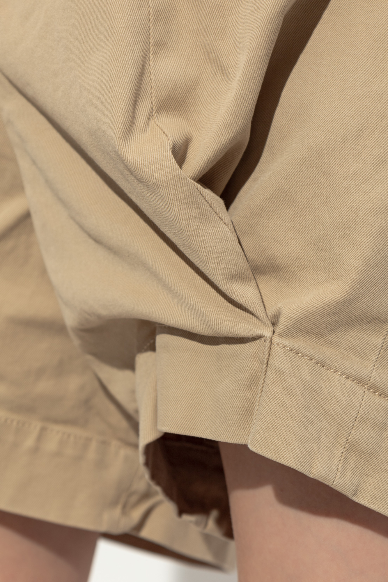 Dsquared2 Belt-loop Shorts In Nude