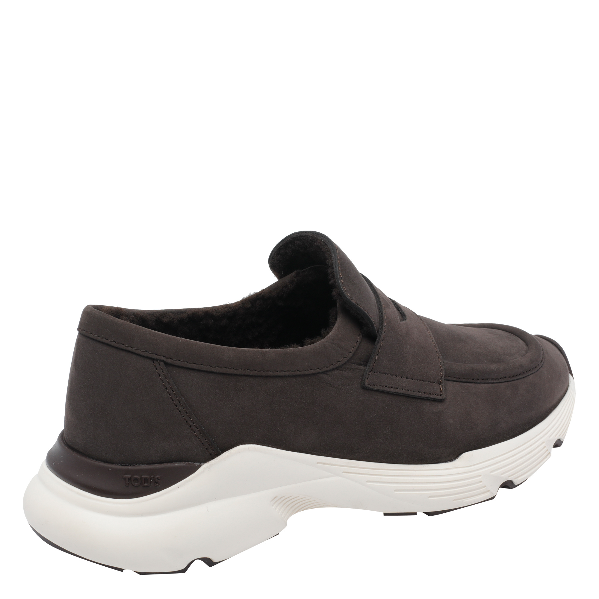 Tod's Round-toe Sneakers In Black