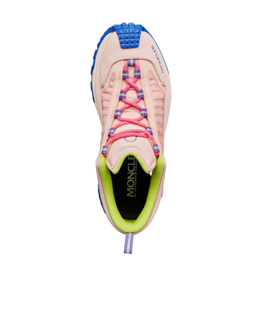 Shop Moncler Trailgrip Lite Trainers In Nude