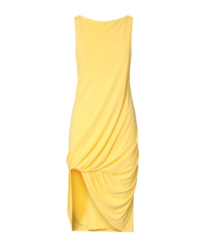 Jacquemus Peplo Sleeveless Draped High-low Dress