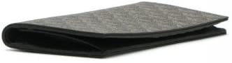 Emporio Armani Logo Details Wallet In Gray