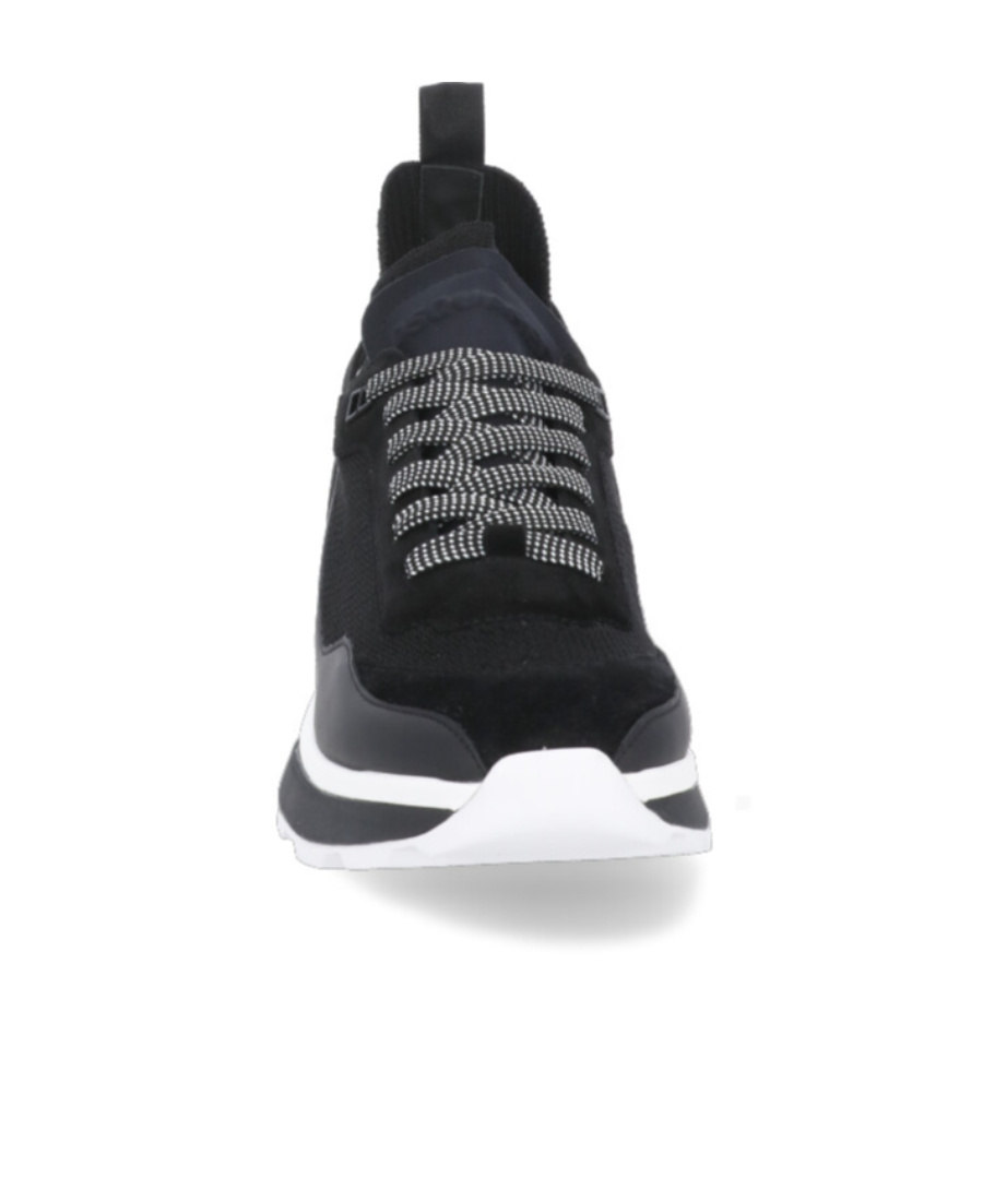 Dsquared2 Logo-print High-top Sneakers In Black