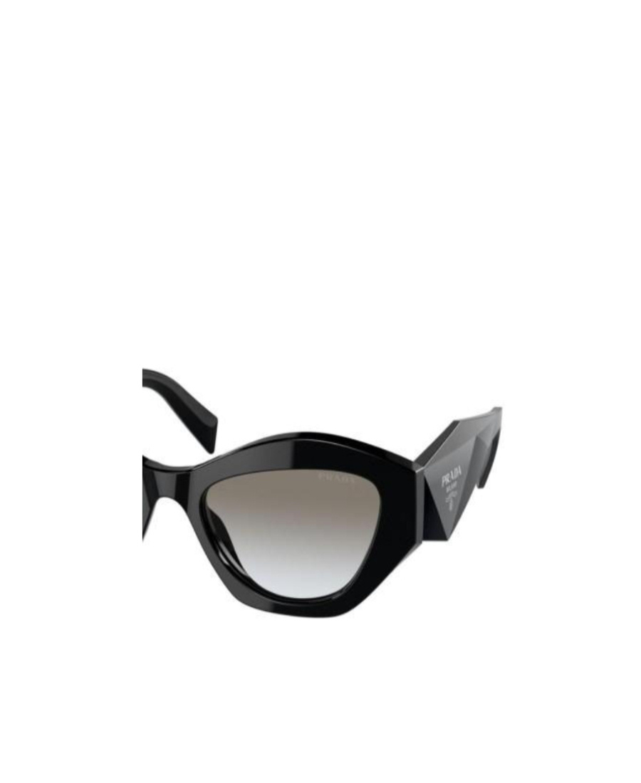 Prada Eyewear Cat-eye Frame Sunglasses In Black