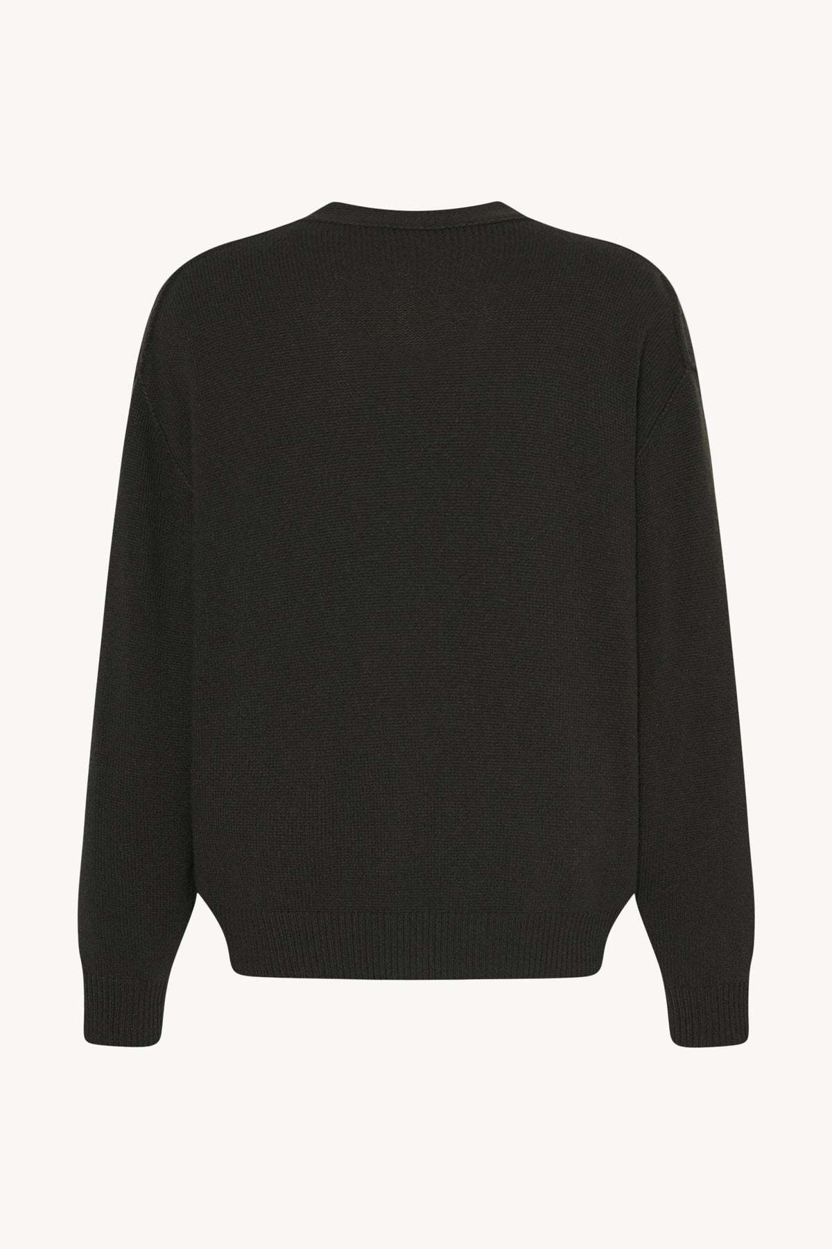 The Row Mats Cashmere Cardigan In Black
