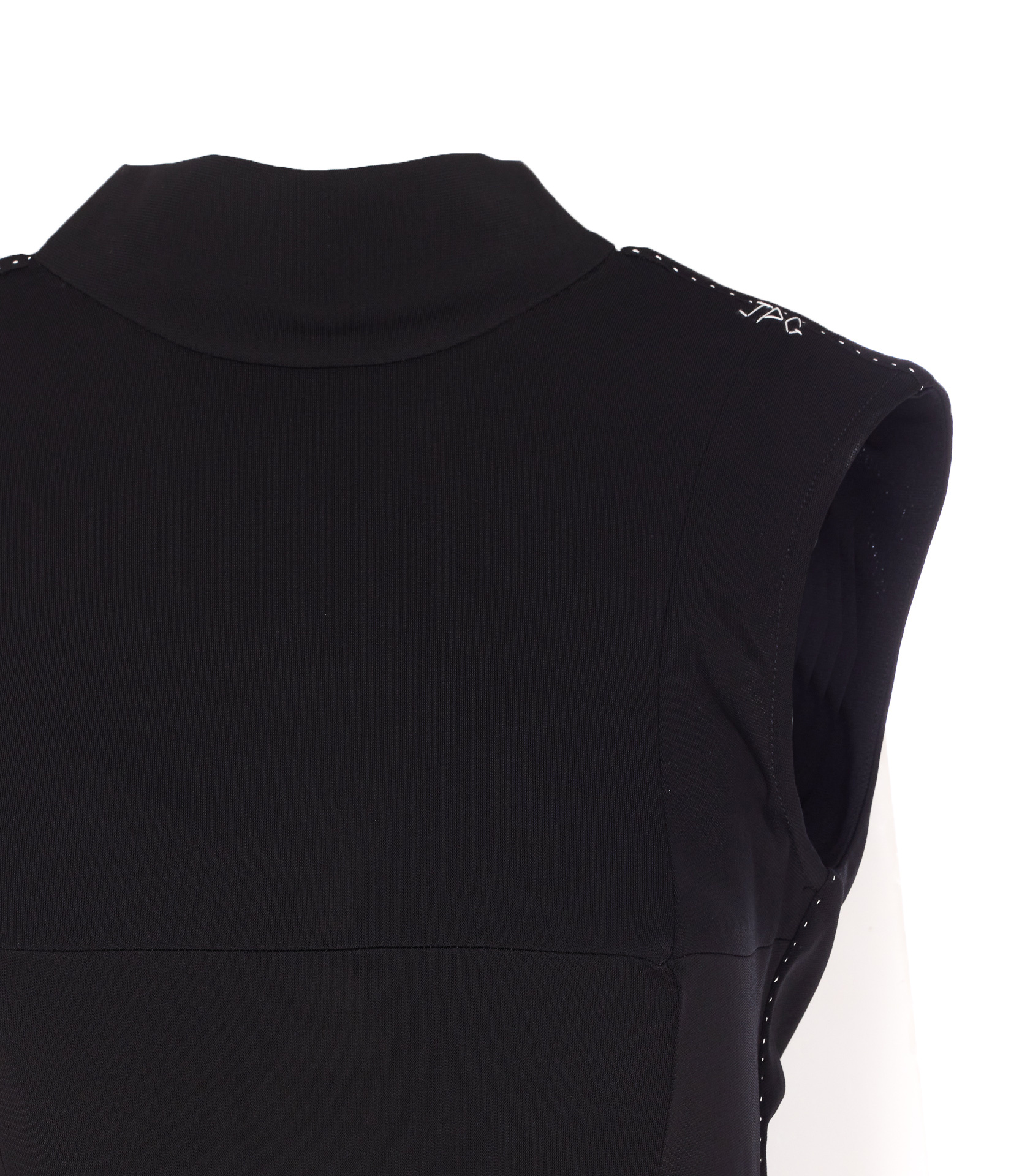 Jean Paul Gaultier Sleeveless Bodysuit In Black