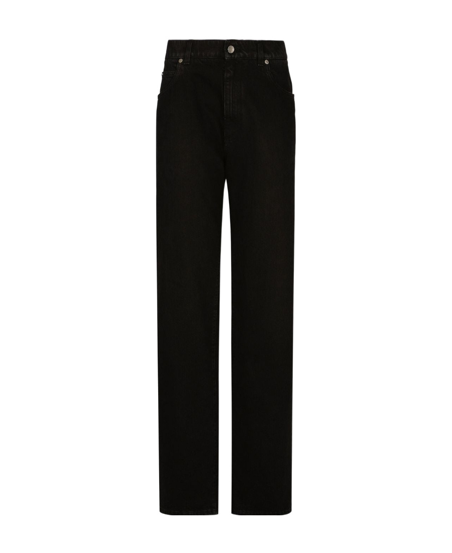 DOLCE & GABBANA KIM DOLCEGABBANA HIGH-RISE DROP-CROTCH BOYFRIEND JEANS 