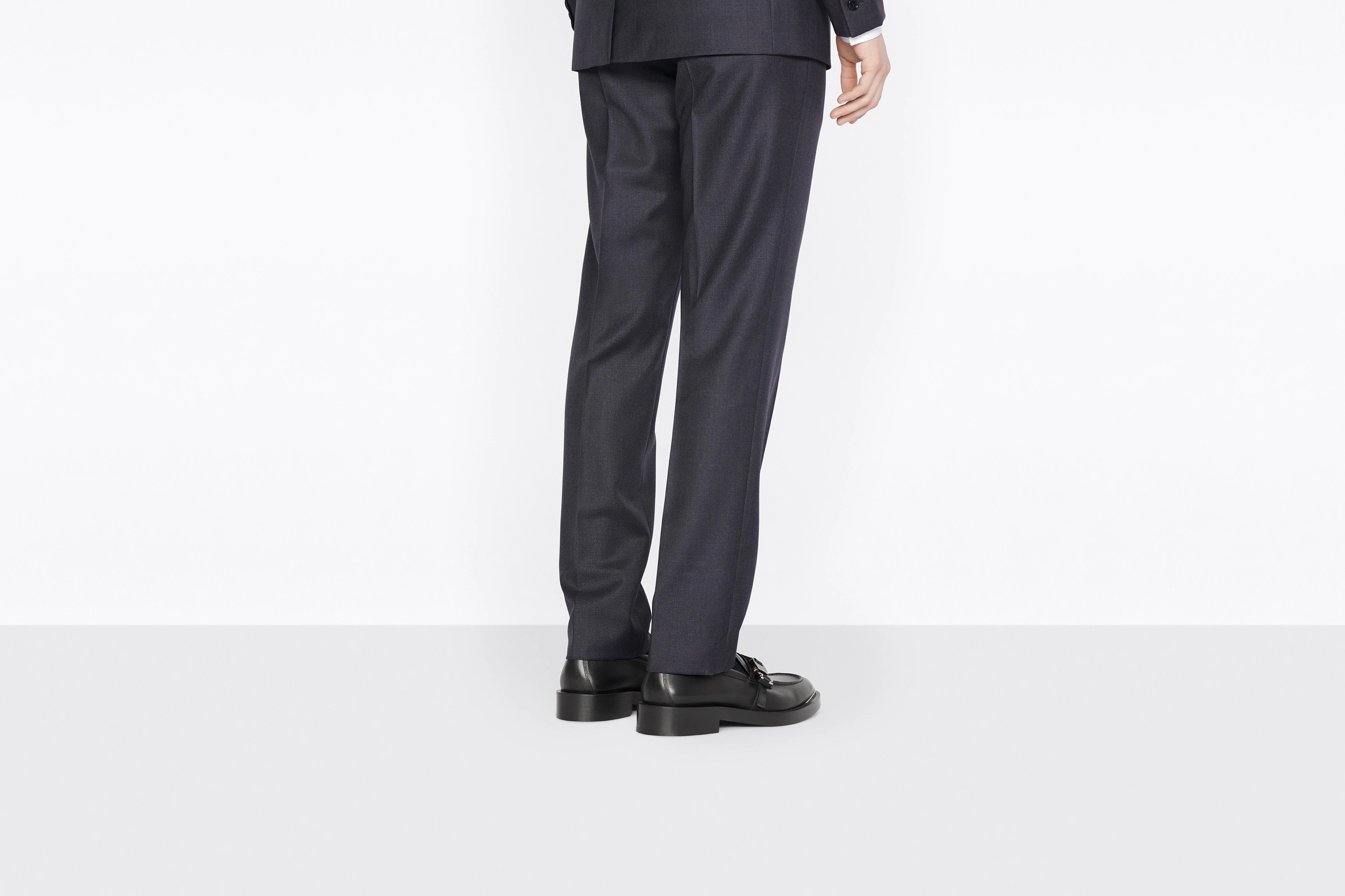 Dior Homme Evidence Buckle Detailed Loafer In Black