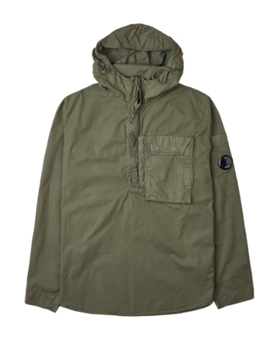 C.p. Company Long-sleeved Casual Jacket In Green