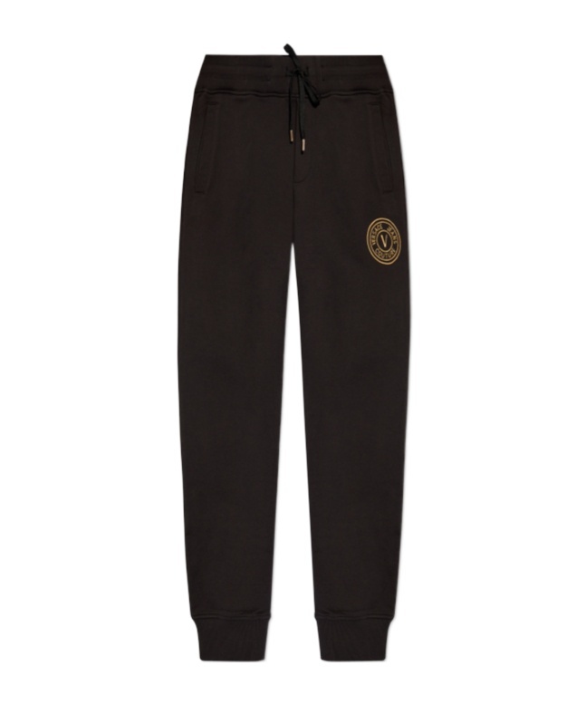 Versace Jeans Drawstring Sweatpants In Black