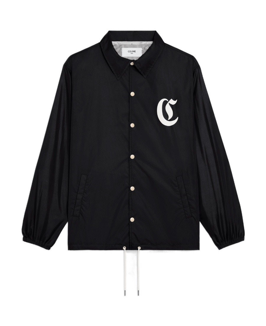 Celine Printed Jacket In Black