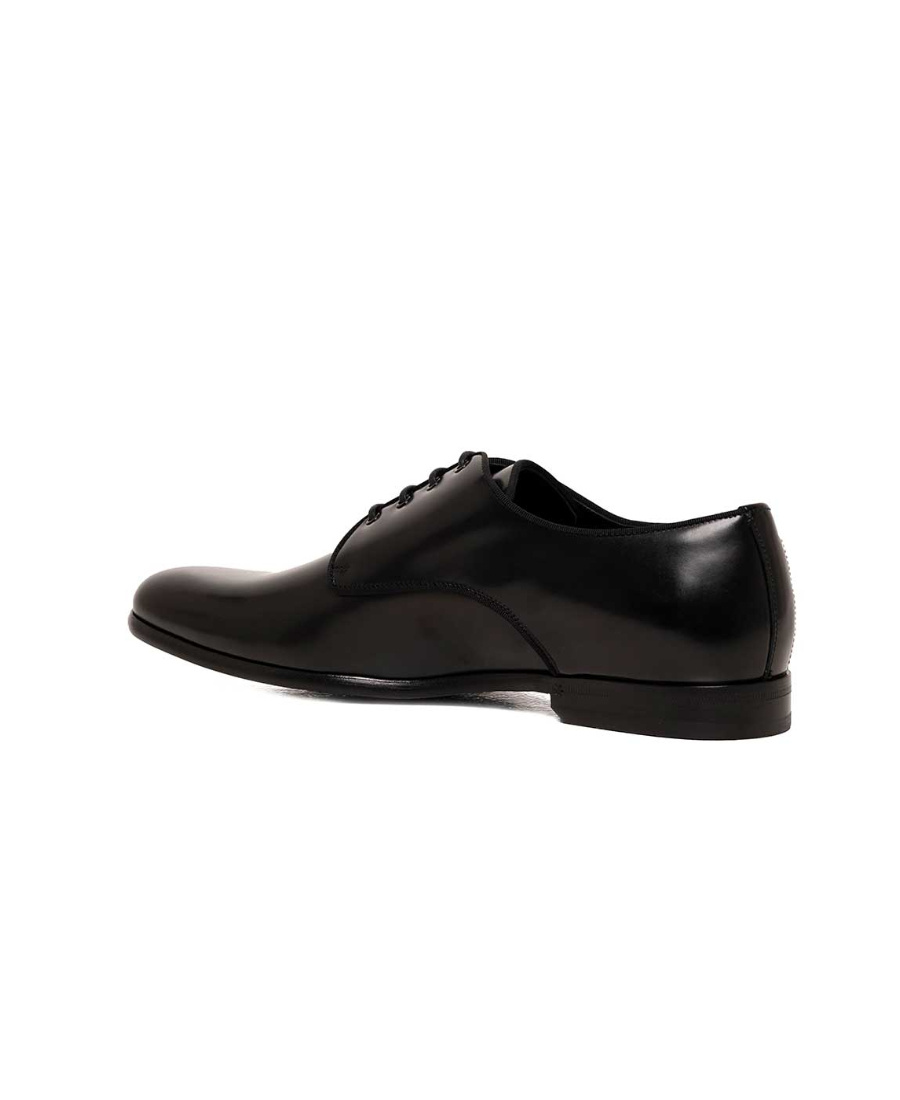 Dolce & Gabbana Leather Derby. In Black