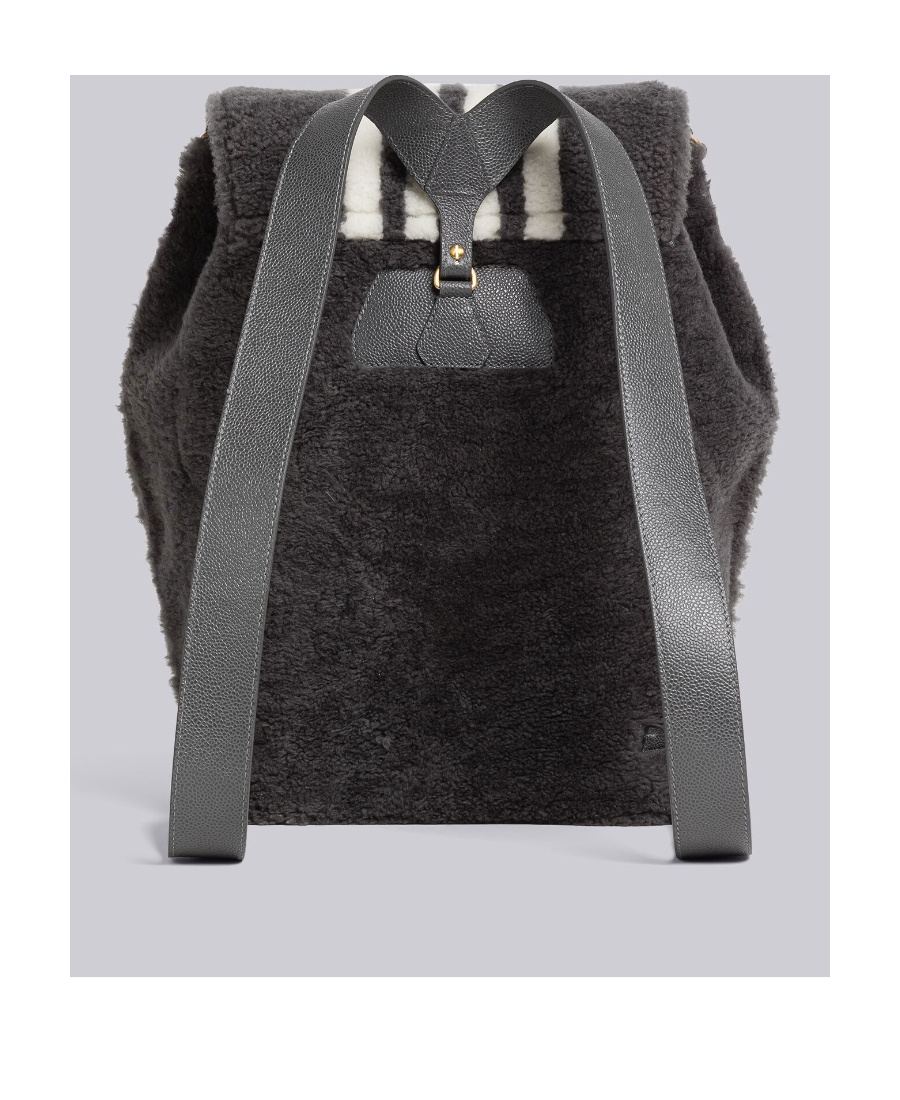 Thom Browne 4-bar Stripe Backpack In Black