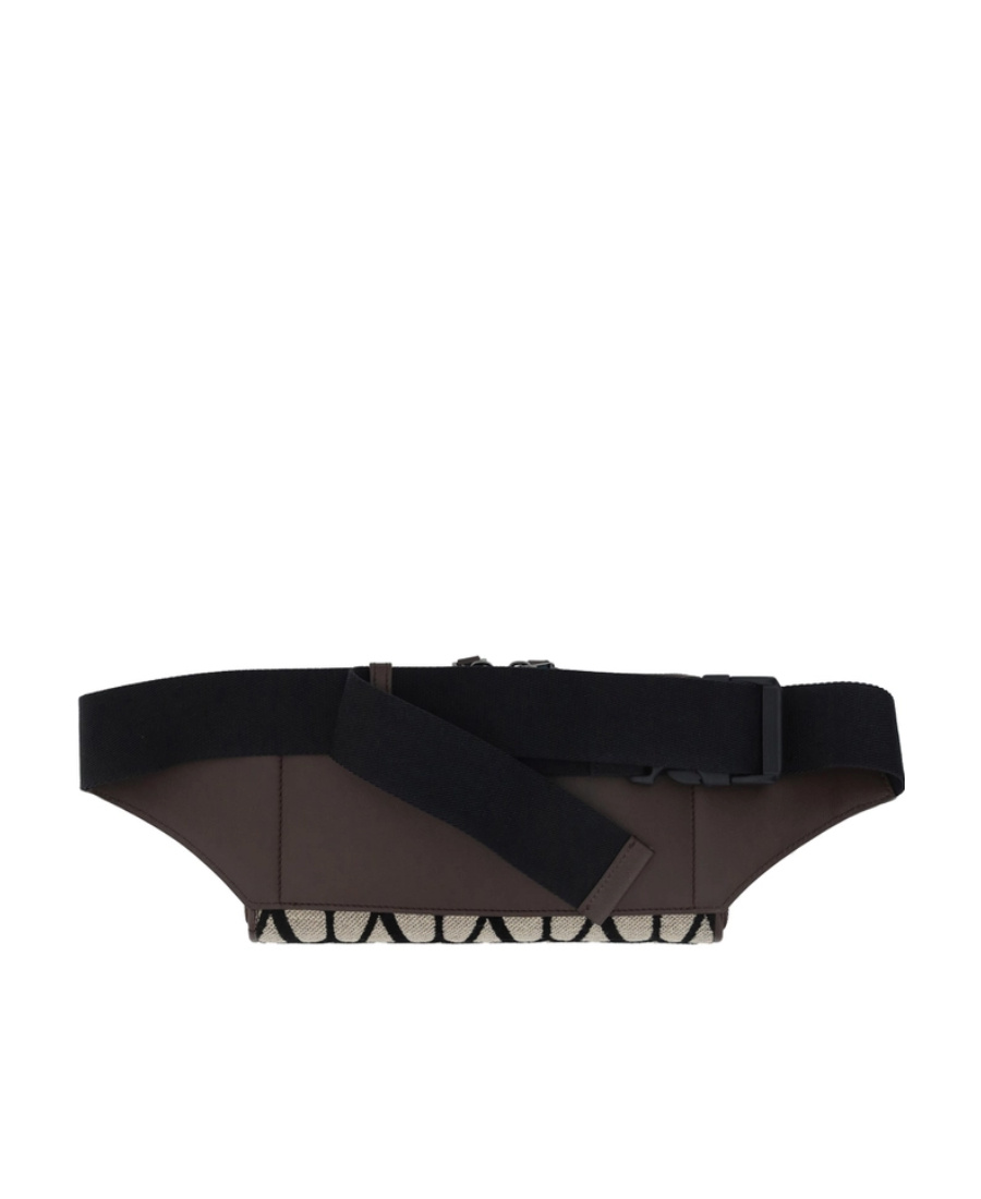 Valentino Toile Iconographe Belt Bag In Black