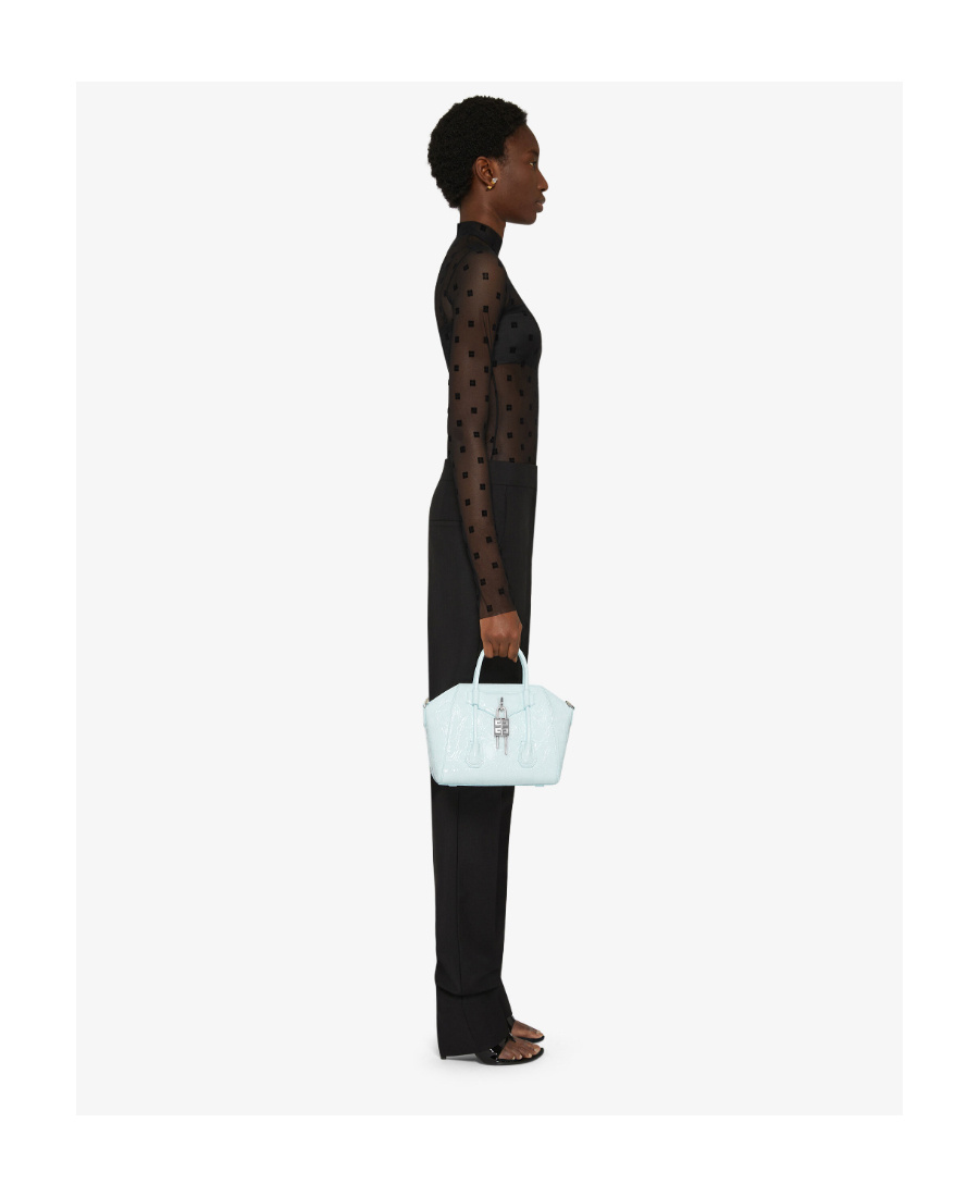 Shop Givenchy Transparent 4g Body In Black