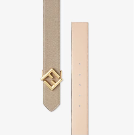 Fendi Diamonds Belt In Nude