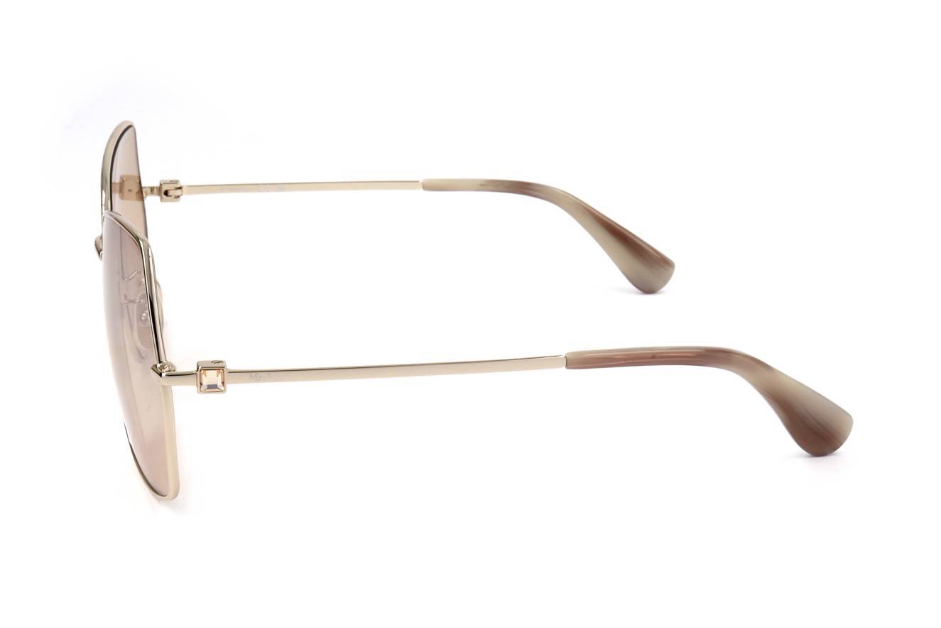 Max Mara Geometric Sunglasses In Neutral