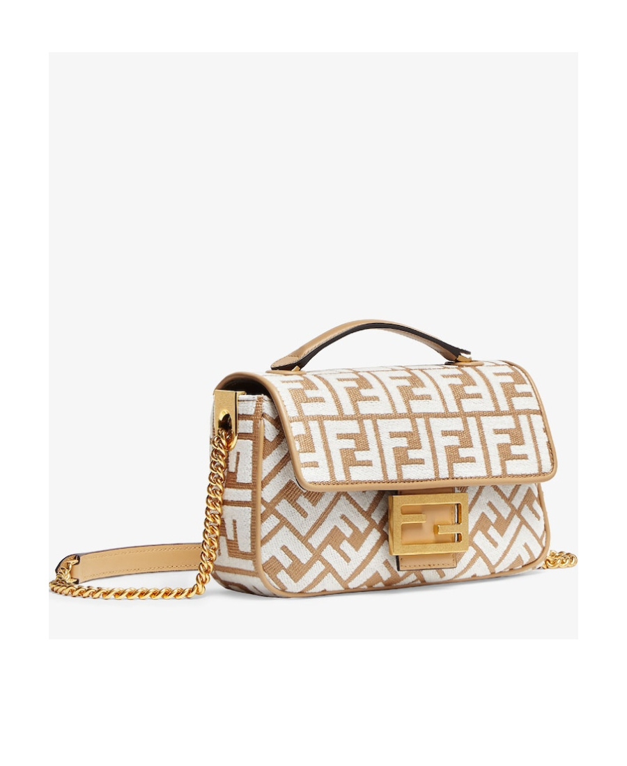 Fendi Shopping Bags In Nude