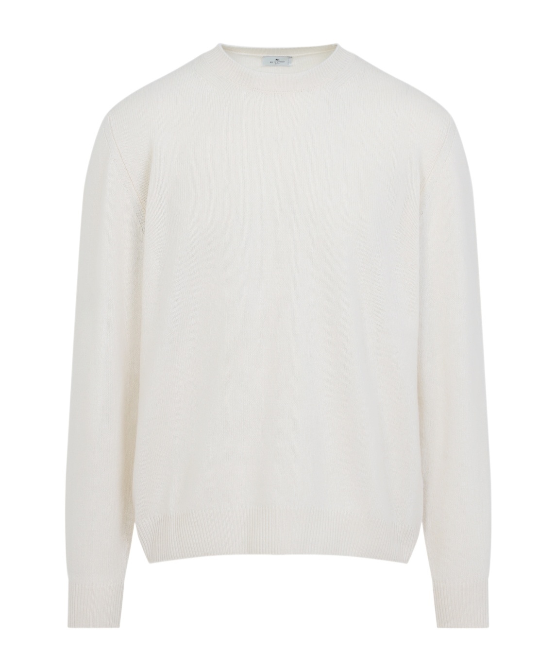 Etro Cashmere Knitted Crewneck Sweater With Long Sleeves