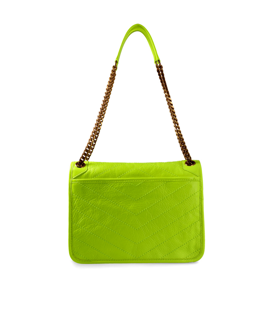 Saint Laurent Medium Niki Shoulder Bag In Green