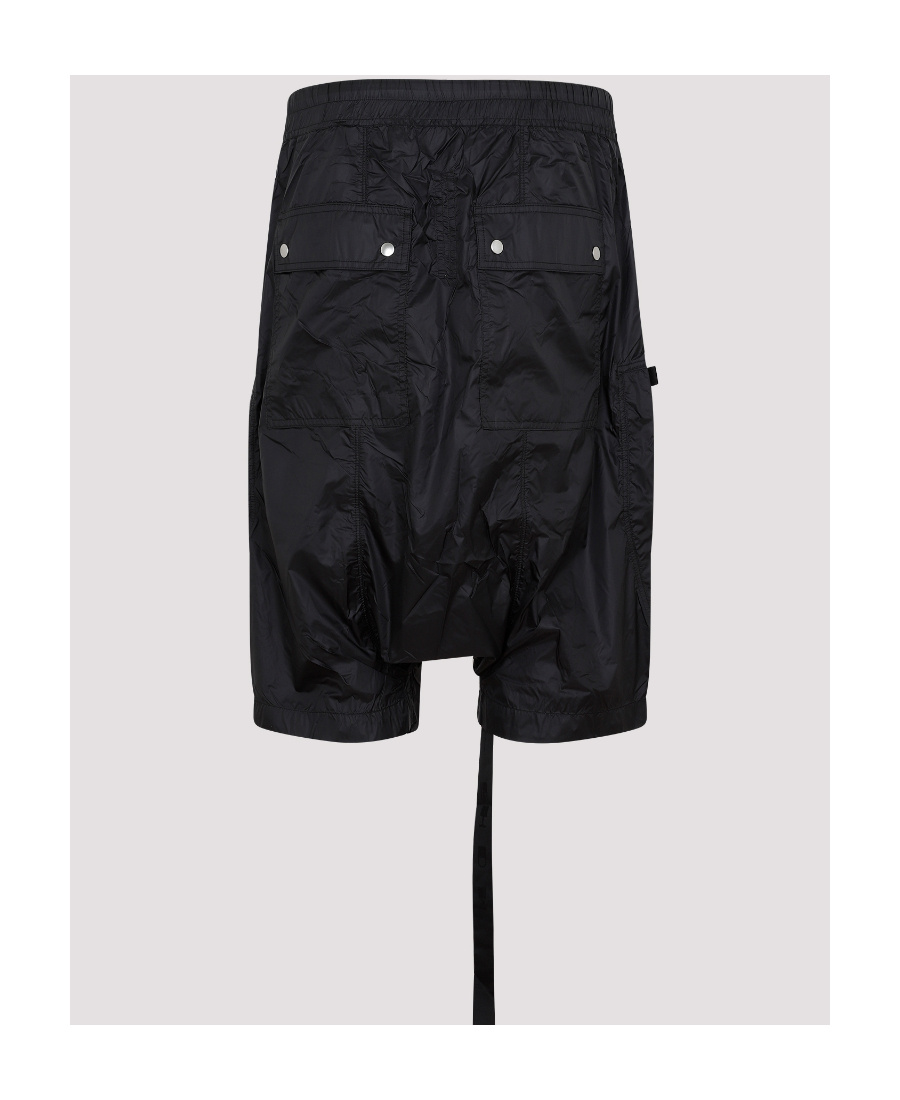 Rick Owens Drkshdw Rope Shorts In Black