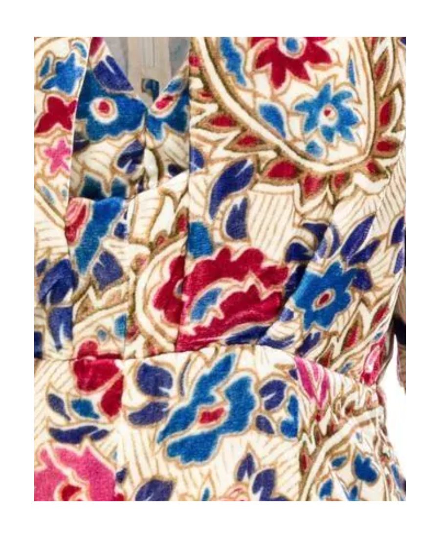 Isabel Marant Paisley Printed Shirt In Nude