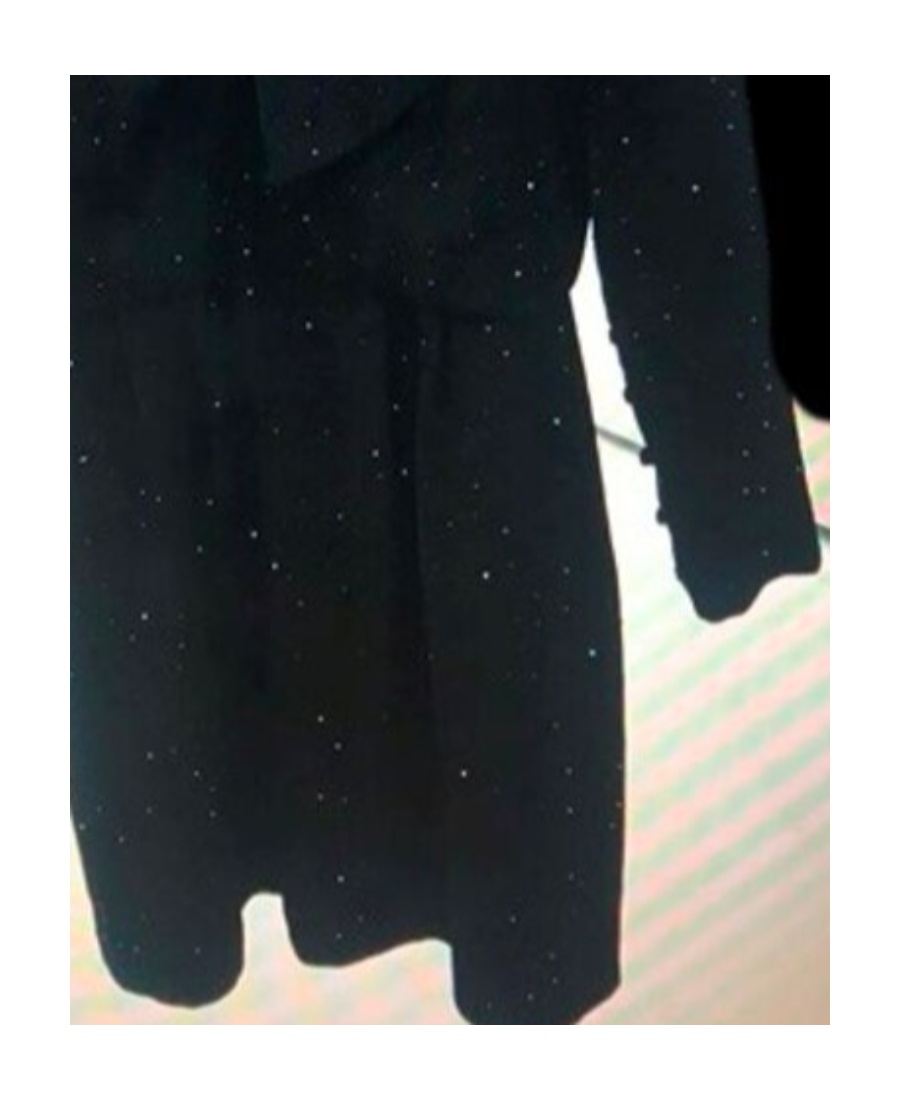 Saint Laurent Short Crystal-embellished Dress In Black