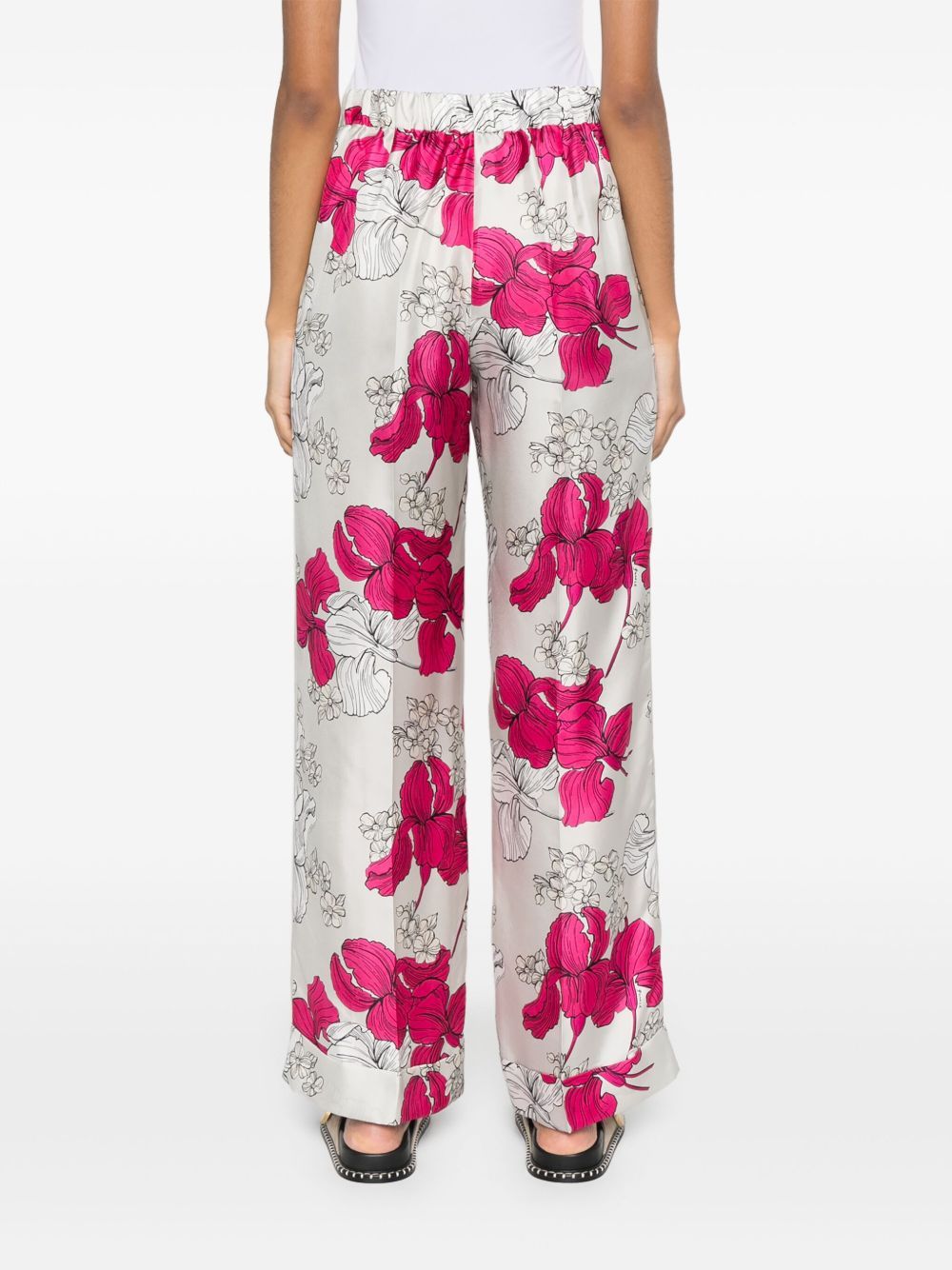 P.A.R.O.S.H PRINTED CASUAL PANTS